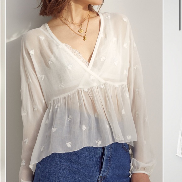 Wilfred Peplum Blouse - Picture 1 of 3